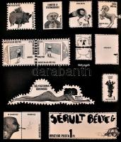 Dallos Jenő: Rajzos közéleti ábécé. Fekete-fehér illusztrációk. Bp., 1983, Gondolat. Kiadói kartonál...