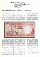 Kolumbia 1986. 100P német nyelvű ismertetővel T:I Colombia 1986. 100 Pesos with information text in German C:UNC