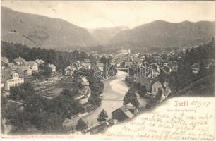 1904 Bad Ischl, vom Calvarienberg / general view from the calvary hill (EK)