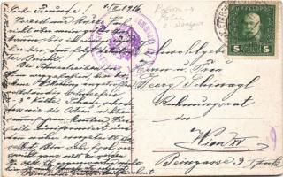 1916 Radom, Ulica Szeroka / street view, church (EK)