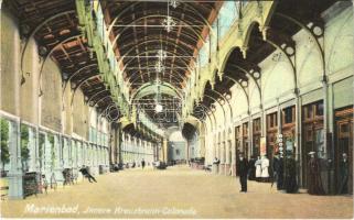 Marianske Lazne, Marienbad; Innere Kreuzbrunn-Colonade / spa, bath, interior (EK)