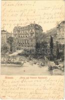 1905 Abbazia, Opatija; Hotel und Pension Speranza (EK)