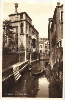 Venezia, Venice; Rio Wan Axel / canal, boats
