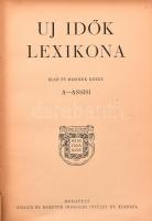 Új idők lexikona 1.-24., 12 két kötetben. Bp., 1936-1942, Signer és Wolfner Irodalmi Intézet Rt. Szá...