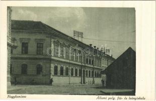 Nagykanizsa, Állami polgári fiú és leányiskola