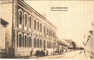 Zalaegerszeg, Wlassics Gyula utca. Kakas Ágoston kiadása