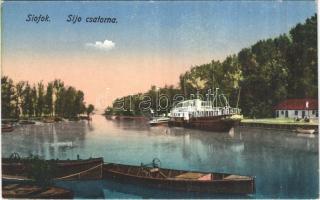 Siófok, Sijo (Sió) csatorna, kikötő