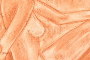 Jelzés nélkül: Női akt. Kréta, papír. Lap közepén hajtásnyommal. 43x61 cm