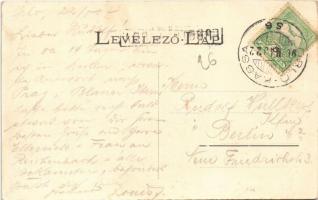 1907 Ólubló, Stará Lubovna; Lublói vár, Gróf Zamoisky féle vár. Edelmann Henrik kiadása / Lubovnians...