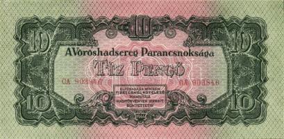 1944. 10P "V.H." (2x) egymásutáni sorszámmal T:I