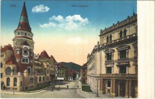 Celje, Cilli; Bahnhofgasse / railway street