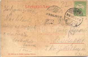 1908 Zólyom, Zvolen; vár, híd. Zólyom és Vidéke kiadása 114. / Zvolensky hrad / castle, bridge (gyűr...