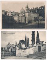 12 db RÉGI olasz város képeslap / 12 pre-1945 Italian town-view postcards