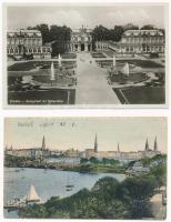 20 db RÉGI német város képeslap / 20 pre-1945 German town-view postcards