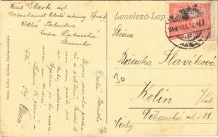 1919  Liptószentmiklós, Liptovsky Mikulás; látkép. Steier Izidor kiadása / general view (EK)