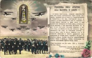 1940 Preghiera degli Aviatori alla Madonna di Loreto / WWII Italian military aircraft propaganda (fa)
