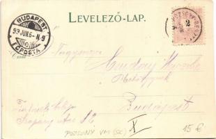 1899 (Vorläufer) Máriavölgy, Mariental, Mariathal, Marianka (Pozsony, Pressburg, Bratislava); Kástél...