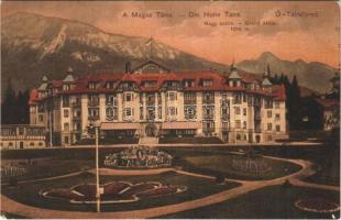 1917 Tátrafüred, Ótátrafüred, Altschmecks, Stary Smokovec (Magas Tátra, Vysoké Tatry); Nagyszálló / Grand Hotel