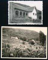 cca 1960 Badacsonyi képek, 7 db, 7,5×5 és 10×7 cm közötti méretekben