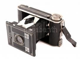 Agfa Billy Klack fényképezőgép, Jgenar F:8,8 objektívvel 6x9-es képméret, működőképes, eredeti tokka...