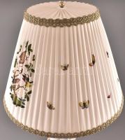 Herendi Rotschild mintás óriás lámpaváza, Kézzel festett, jelzett, hibátlan, új állapotú ernyővel, e...