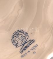 Herendi Rotschild mintás óriás lámpaváza, Kézzel festett, jelzett, hibátlan, új állapotú ernyővel, e...