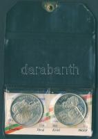 1981. 100Ft + 5L magyar-bolgár közös kiadás "Bulgária 1300 éves" T:PP Eredeti tokban, tanú...