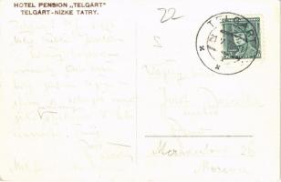 1936 Garamfő, Svermovo, Telgárt (Tátra, Alacsony-Tátra, Nízké Tatry); Telgárt szálloda, viadukt, vas...