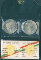 1981. 100Ft + 5L magyar-bolgár közös kiadás "Bulgária 1300 éves" T:PP Eredeti tokban, tanú...