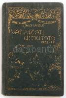 1928-1929 Vadászati útmutató (A Magyar Vadászat és a Vadgazdaság Évkönyve) az 1928-1929. évre, V. évfolyam, kiadói egészvászon kötés, kopottas állapotban, 296p