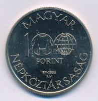 1985. 100Ft alpakka "Labdarúgó Világbajnokság 1986 - Mexikó" T:BU Adamo EM92