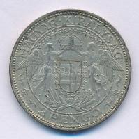 1938. 2P Ag "Madonna" T:1-,2 patina
Adamo P7