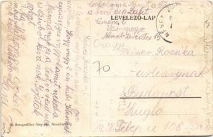 Németkeresztes (Vaskeresztes), utca, Római katolikus templom, iskola, Szentháromság szobor. Steegmül...