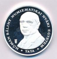 Bozó Gyula (1913-2004) 2006. Hóman Bálint Numizmatikai Nyári Egyetem - 2006 Komárom kétoldalas, ezüstözött fém emlékérem kapszulában (42,5mm) T:PP fo.