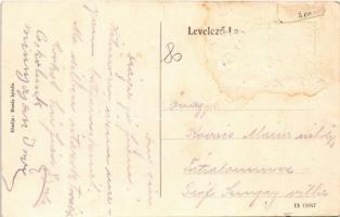 Ecséd, Római katolikus iskola. Buzás István kiadása (Rb)