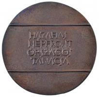 ~1970. "Kiváló társadalmi munkáért / Hazafias Népfront Országos Tanácsa" kétoldalas, öntöt...