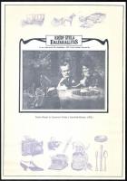 6 db Krúdy Gyulával (1878-1933) kapcsolatos nyomtatvány, boríték, stb