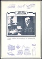 6 db Krúdy Gyulával (1878-1933) kapcsolatos nyomtatvány, boríték, stb