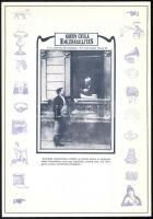 6 db Krúdy Gyulával (1878-1933) kapcsolatos nyomtatvány, boríték, stb