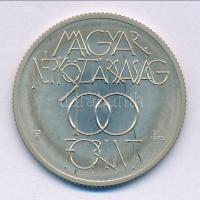 1985. 100Ft alpakka "Kulturális Fórum" kapszulában T:BU Adamo EM88