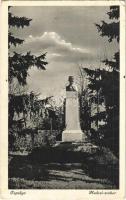 1943 Topolya, Bácstopolya, Backa Topola; Hadzsi szobor / statue (EK)