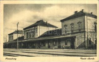 1944 Füzesabony, vasútállomás