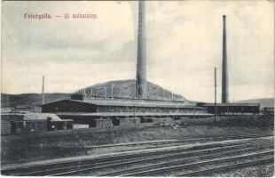 1912 Felsőgalla (Tatabánya), új mésztelep, iparvasút (fa)