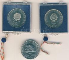 1980. 100Ft "Szovjet-magyar közös űrrepülés" (3x) T:BU Kettő plombált MNB plasztiktokban!