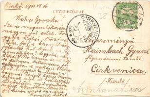 1910 Makó, DMKE (Délmagyarországi Magyar Közművelődési Egyesület) diákotthon. W. L. Bp. (EB)