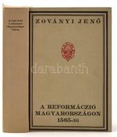 Zoványi Jenő: A reformáció Magyarországon 1565-ig. Bp., 1986, ÁKV. Kiadói kartonált papírkötés.