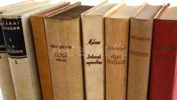 Márai Sándor össz. 9 munkája, össz. 10 kötetben: Füves könyv. + Napló, 1943-44. + Csutora + Eszter h...