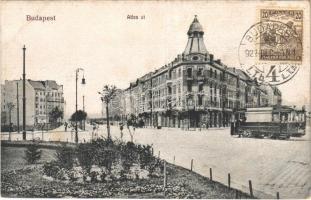 1922 Budapest XI. Átlós út (Bartók Béla út), villamos, Dori vendéglő, üzlet. "Taussig" 173.