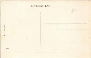 Miskolc, Tüzérlaktanya, villamos. W. L. Bp. 1076. (EK)