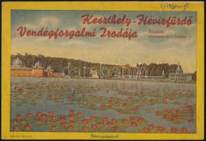 cca 1930 Keszthely-Hévíz képekkel illusztrált reklámprospektus